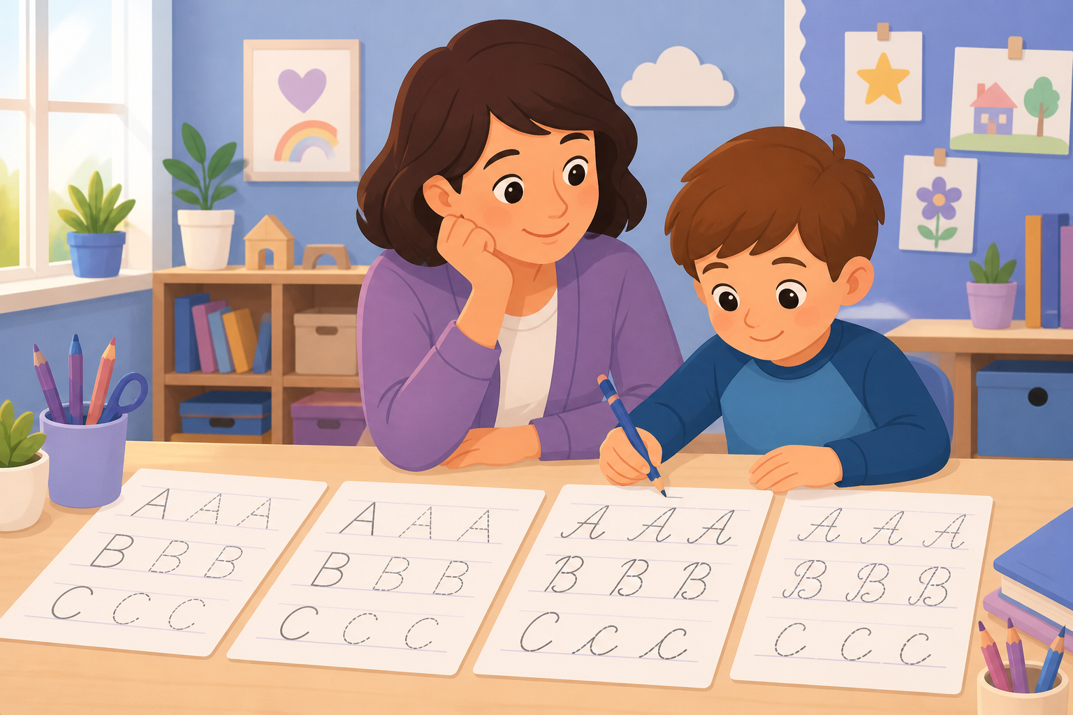 Thumbnail for The Best Handwriting Fonts for Tracing Worksheets