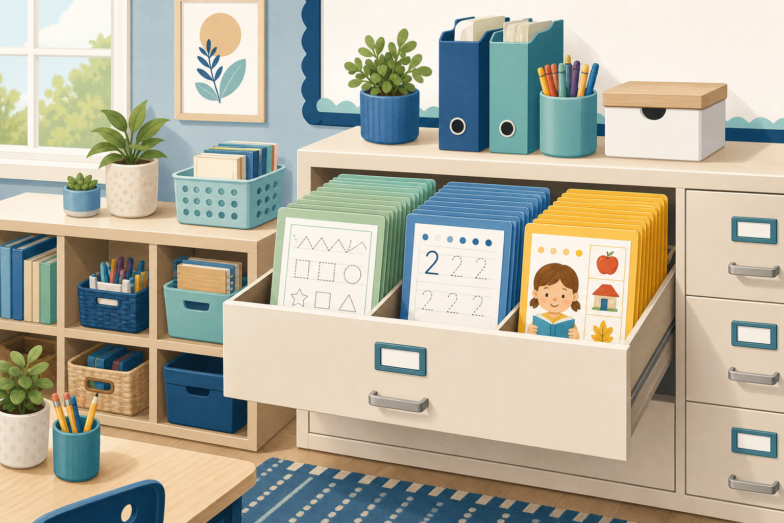 Thumbnail for How to Organize Your Classroom Printables Library