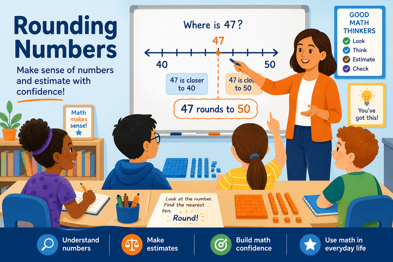 Thumbnail for How to Teach Rounding Numbers