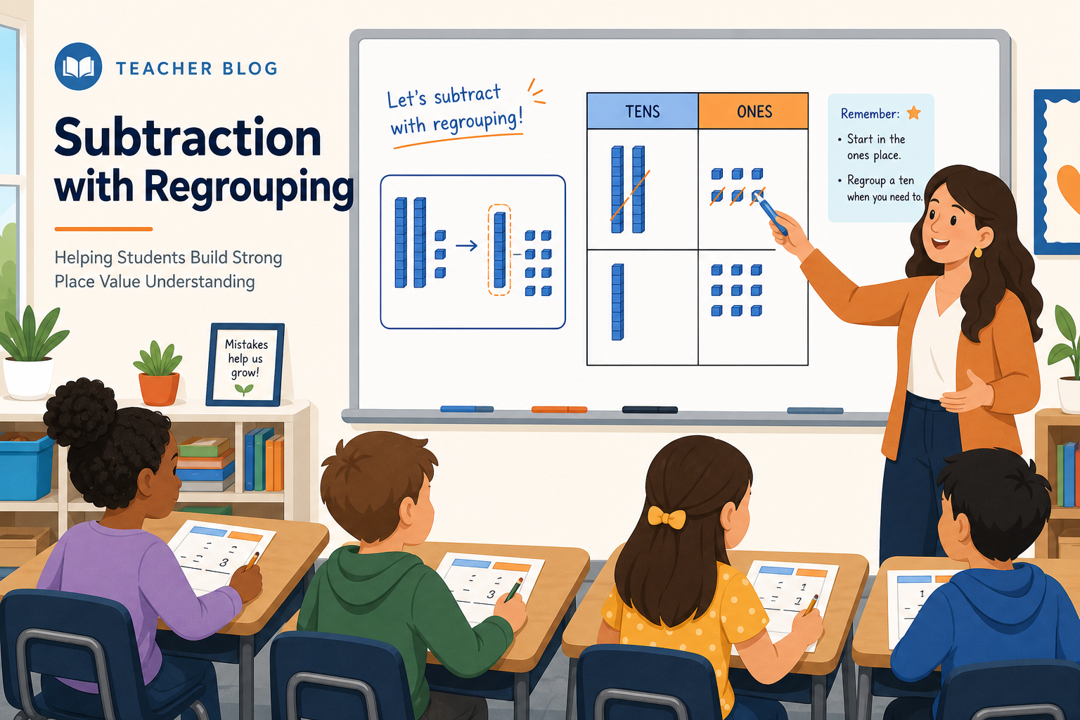 Thumbnail for How to Teach Subtraction with Regrouping