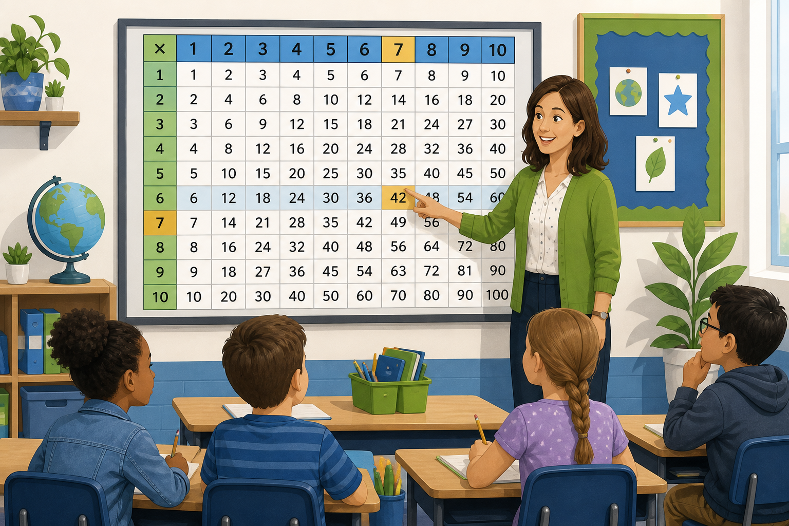 Thumbnail for How to Use a Multiplication Chart to Teach Times Tables