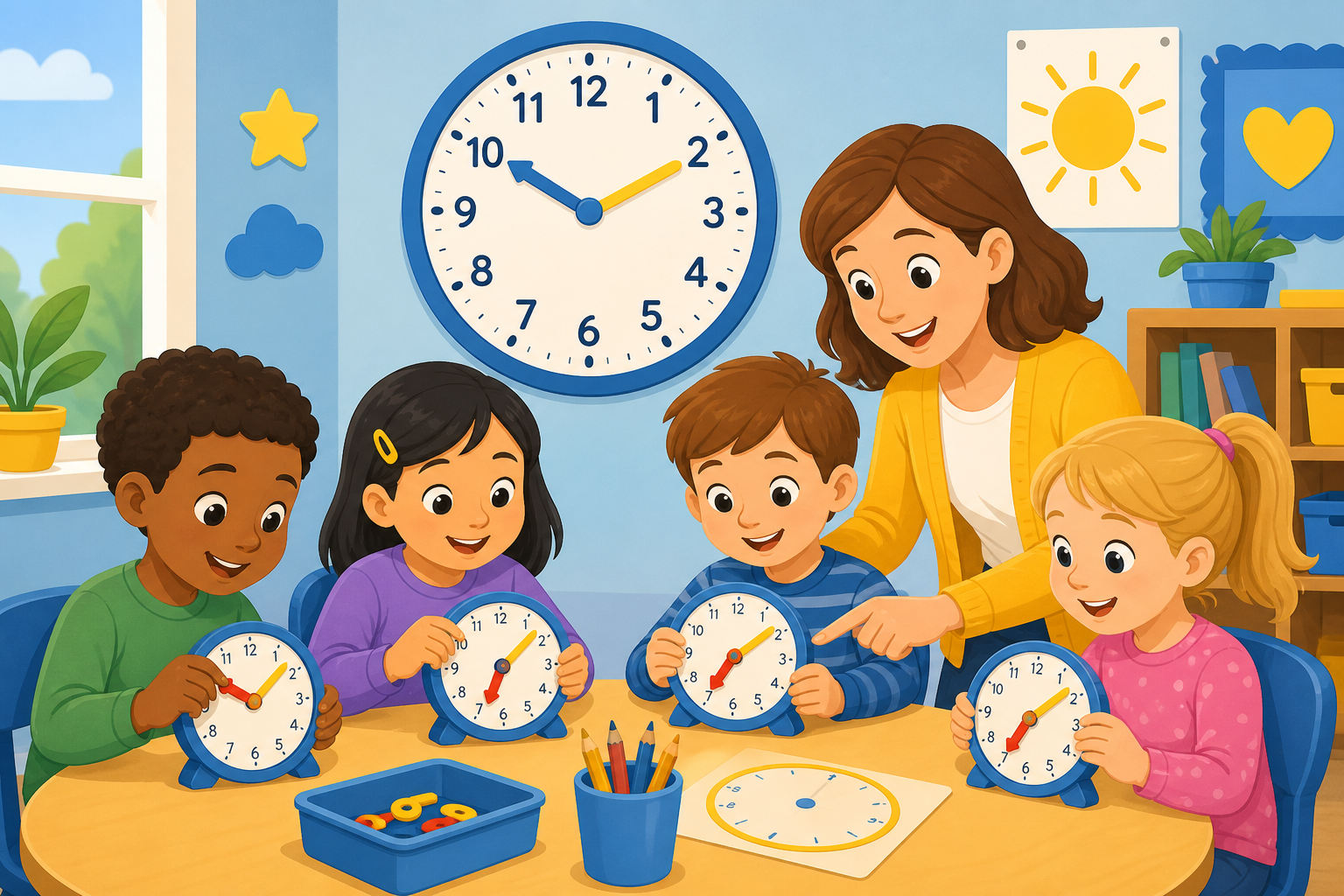 Thumbnail for Teaching Telling Time to First and Second Graders