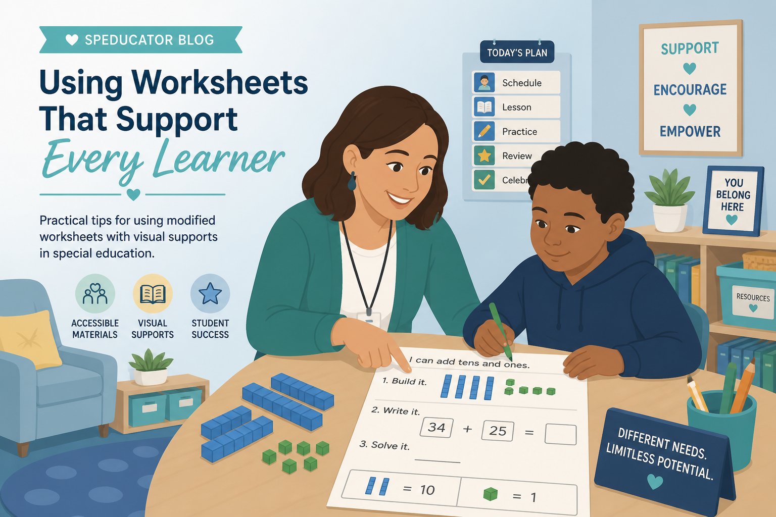 Thumbnail for Using Worksheets for Special Education Students